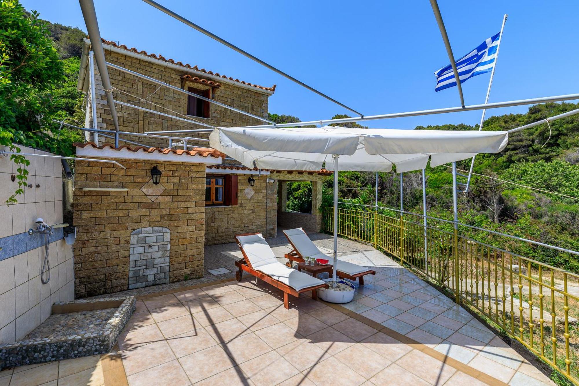 Nerissa Cottage - Skopelos Glossa Atheato Kültér fotó